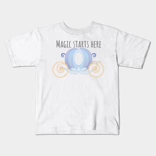 Magic starts Here Kids T-Shirt